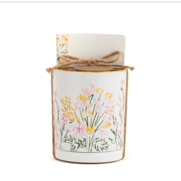 Keep Life Simple Ceramic Planter with Journal Gift Set - Picture 1 of 10